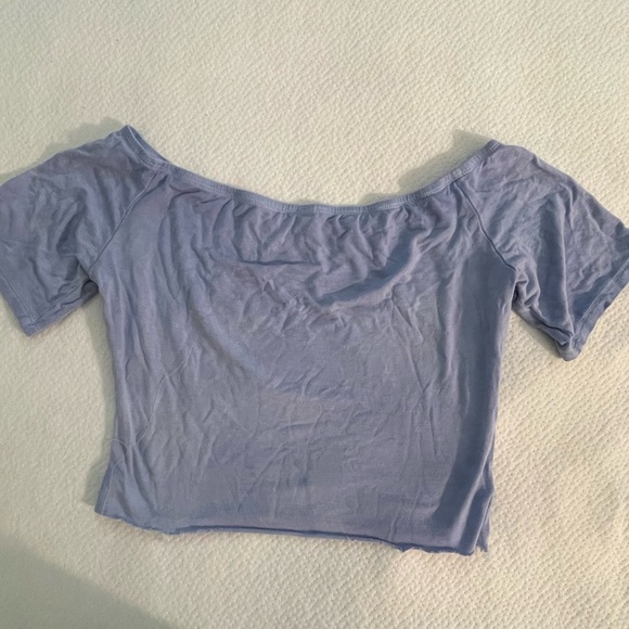 Y2K BUNDLE Crop Tops Juicy Graphic and blue Crop Tops women’s tops Small - Picture 9 of 11